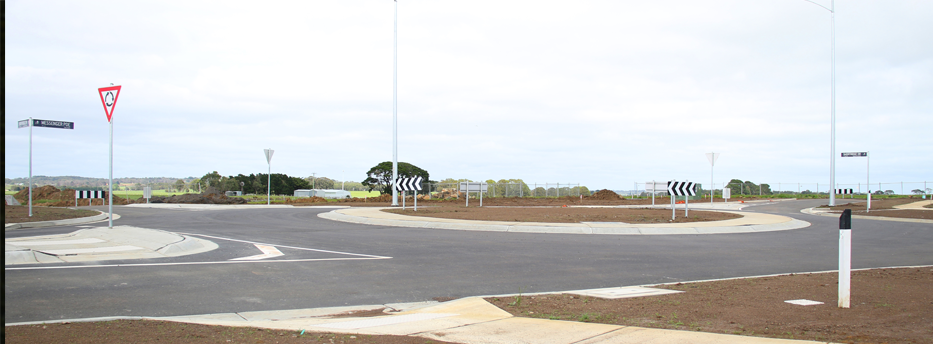 Developing land pipes and digger CHW